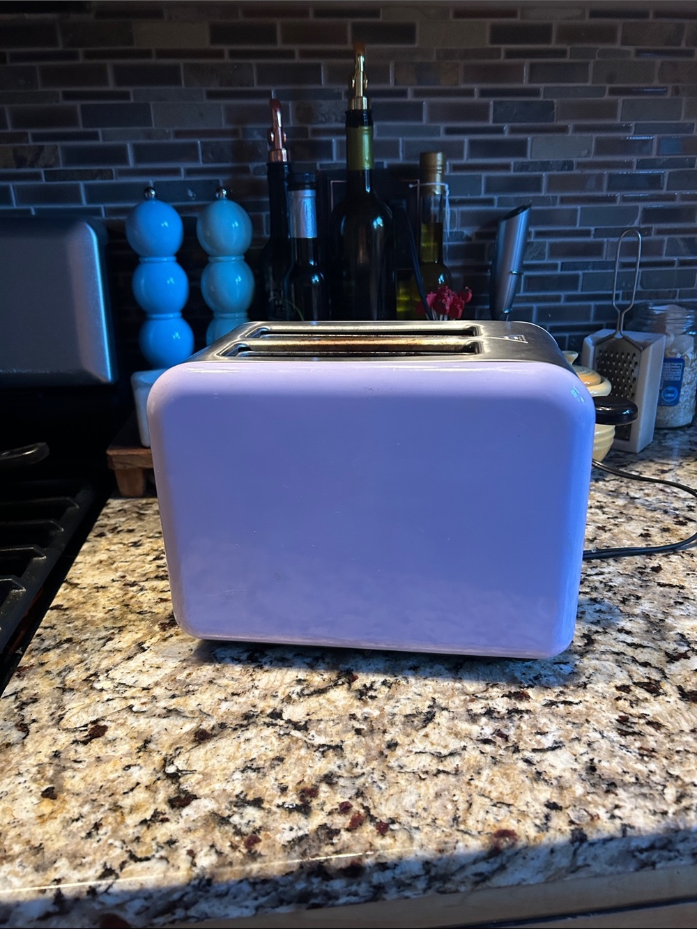 Kate Spade Lenox Pastel Purple 2-Slot Toaster